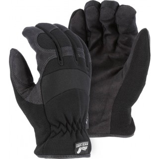 81-2136BKH Majestic® Winter Lined Armor Skin Mechanics Glove with Knit Back